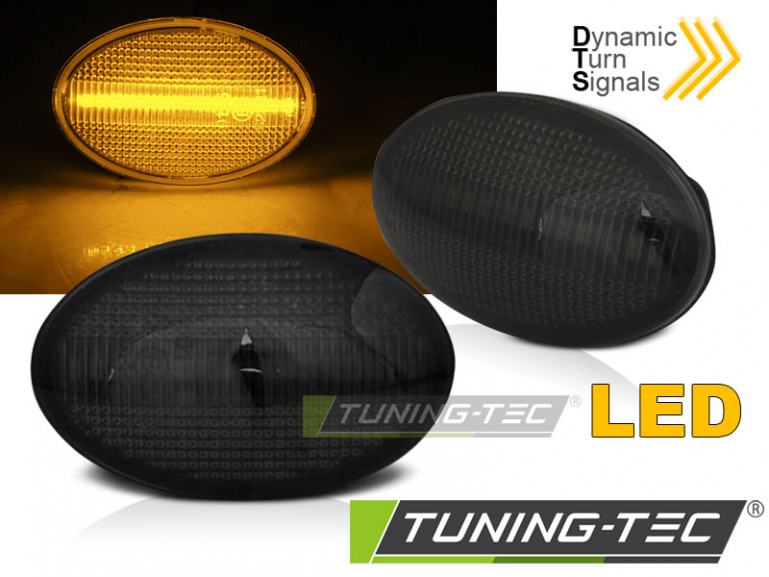 Upgrade LED Seitenblinker für Opel Astra F 91-97 / Corsa C 00-06 / Corsa B 93-00 / Tigra 94-00 Schwarz dynamisch